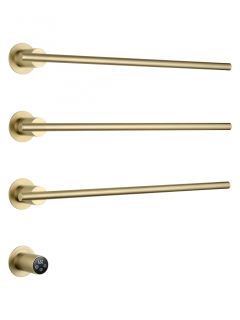 Полотенцесушитель электрический встраиваемый Wonzon & Woghand Dortmund WW-A363-BG 58x55 см с внутренней частью брашированное золото